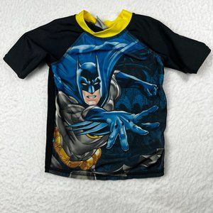 Batman Swim Shirt Sz 2T Great Shape DC Comics